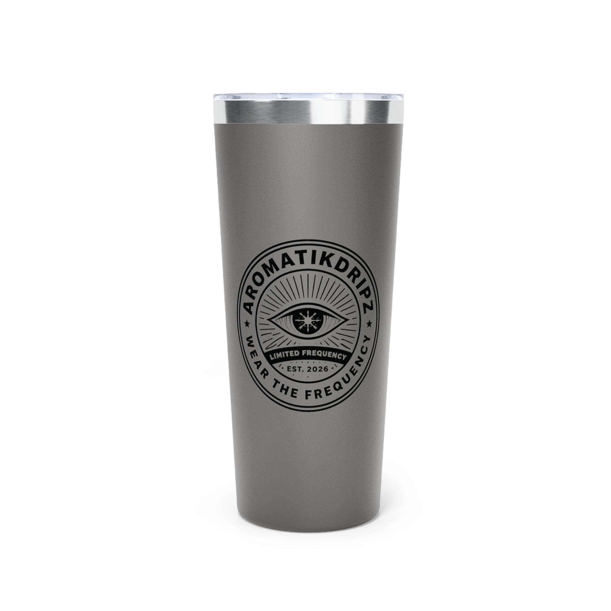 AromatikDripz Logo 22oz Copper Vacuum Tumbler (Insulated Travel Cup)