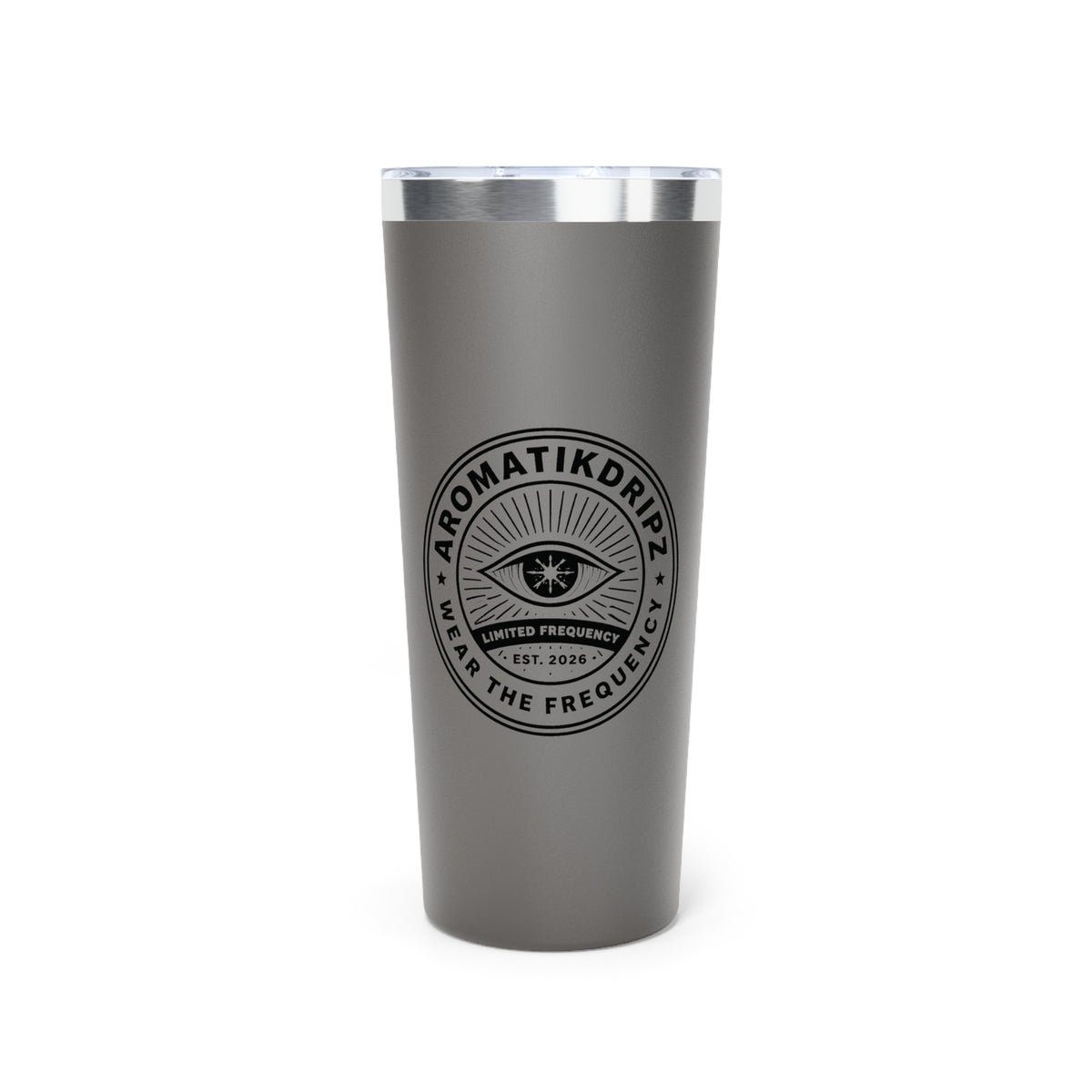 AromatikDripz Logo 22oz Copper Vacuum Tumbler (Insulated Travel Cup)