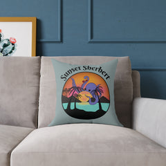 Sunset Sherbert Square Pillowcase - 16"x16"