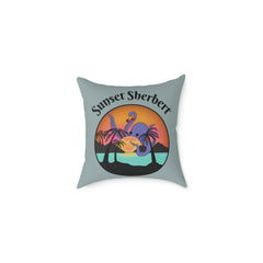 Sunset Sherbert Square Pillowcase - 16"x16"