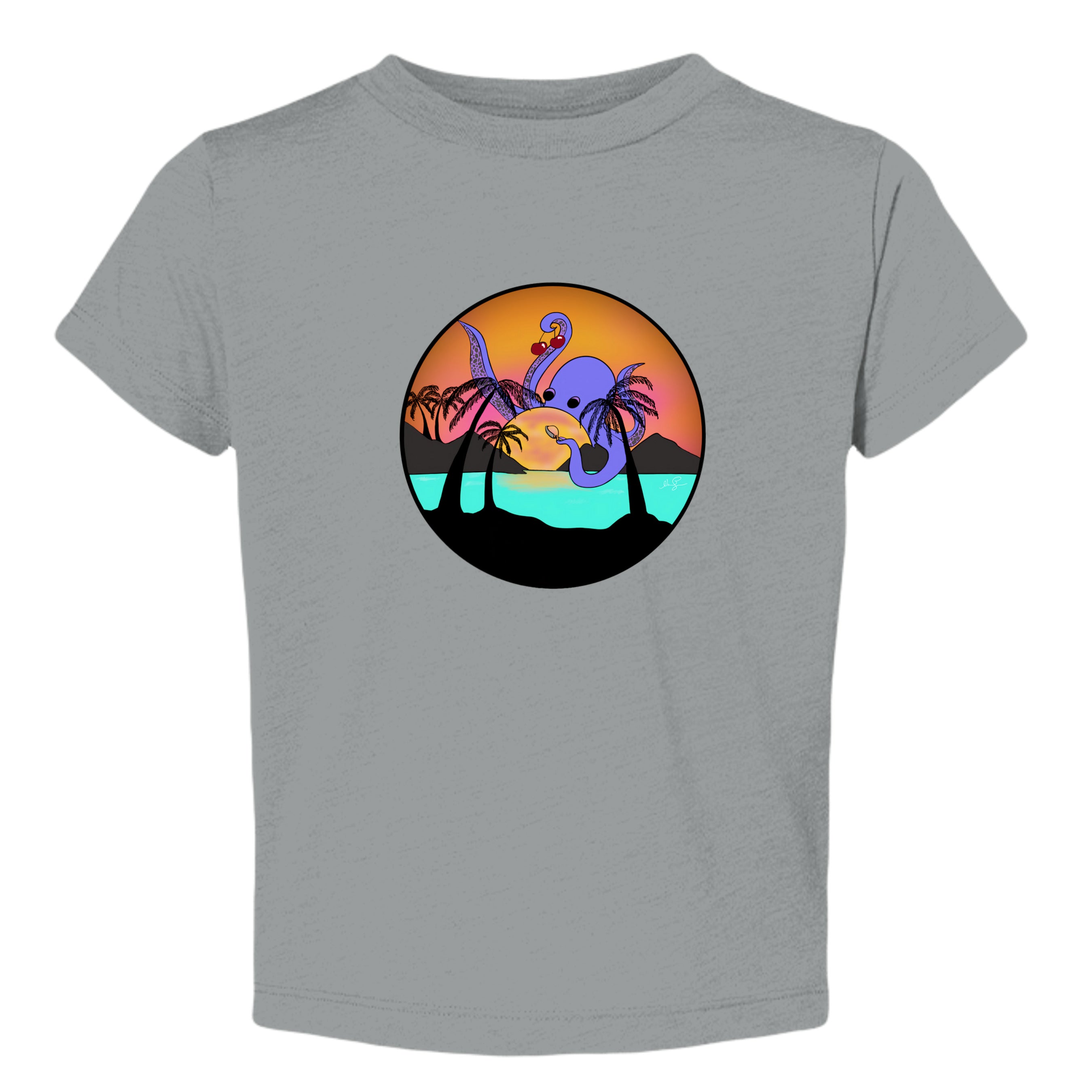 Athletic Grey Triblend - 3413T - FRONT