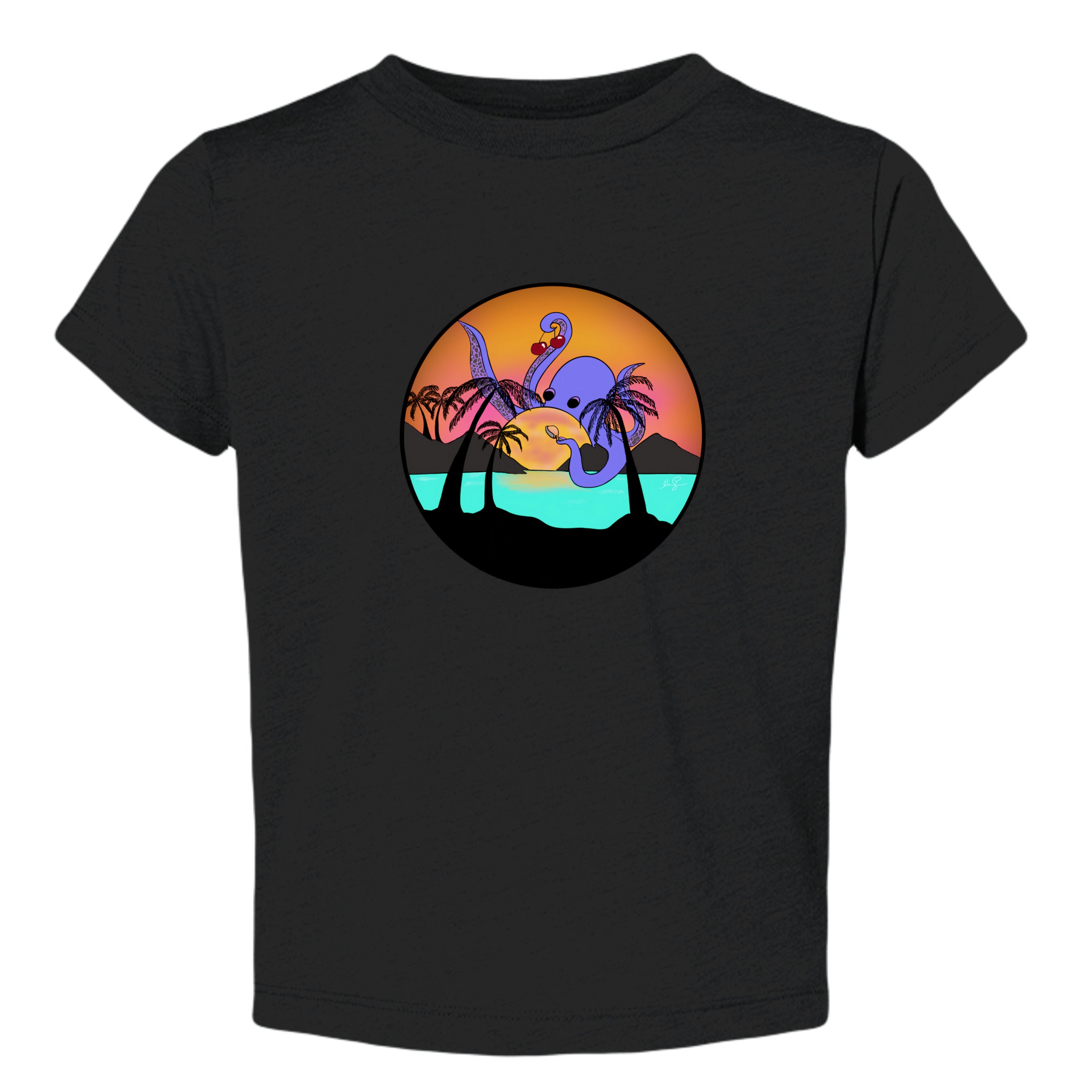 Solid Black Triblend - 3413T - FRONT