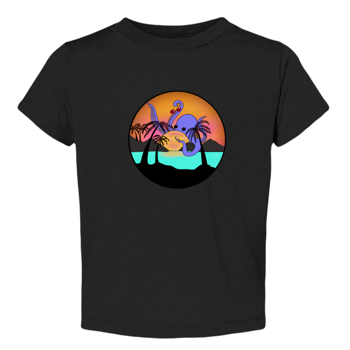 Solid Black Triblend - 3413T - FRONT