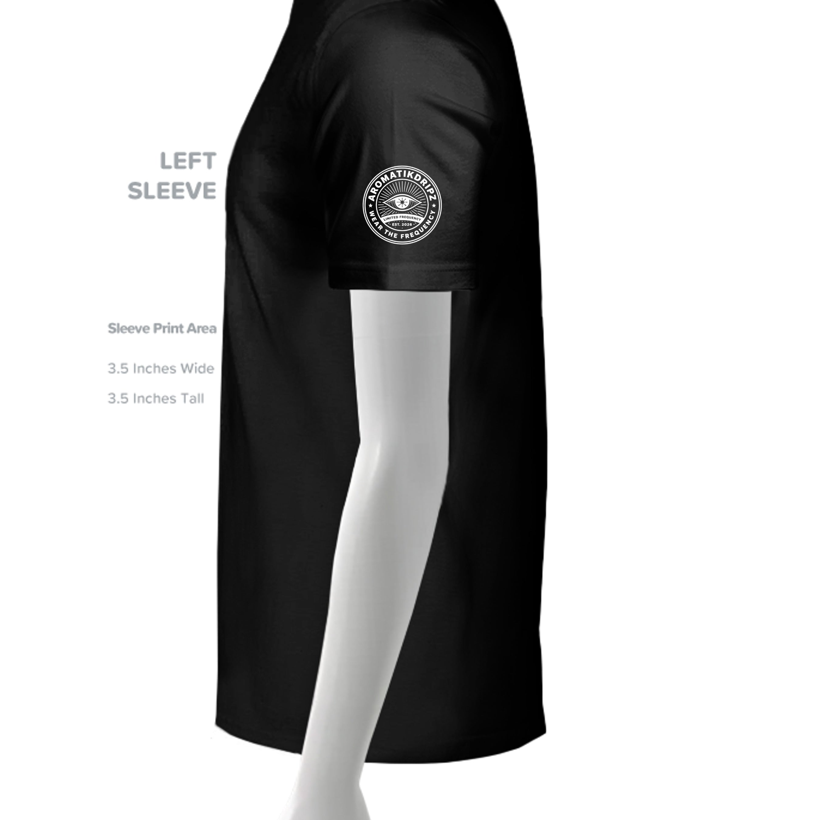 Solid Black Blend - 1010BE - SLEEVE_LEFT